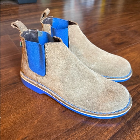 Veldskoen Men’s Suede Chelsea Boots J-Bay (blue sole) size 4 main image 5